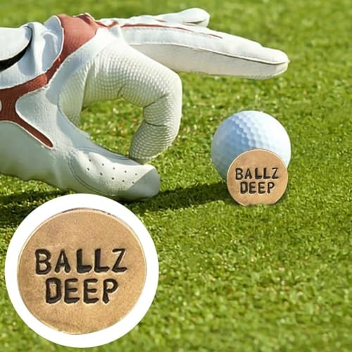 Funny Golf Ball Marker, for Men Adult Humor Novelty Markers with
