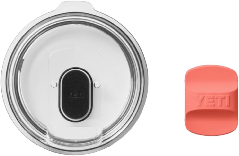 YETI Magslider - 3 Pack Coral Drinkware Accessories for Ultimate Spill Protection