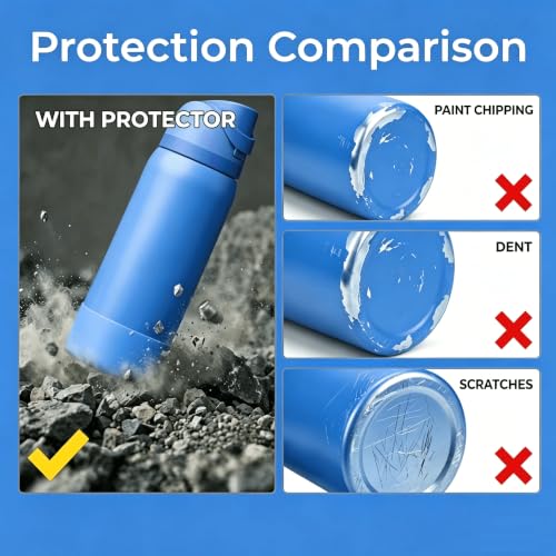 Silicone Protective Boot for Owala 32oz Water Bottles - Out of the Blue
