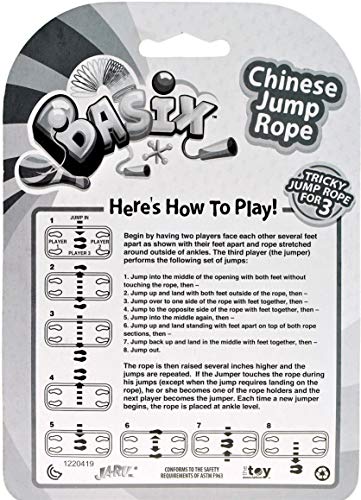 Chinese Jump Rope Elastic Jumping Game for Kids & Adults I by JA-RU |