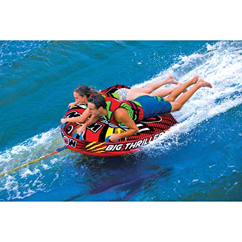 Thriller 2 Towable Deck Tube for Boating - 2 Person Capacity