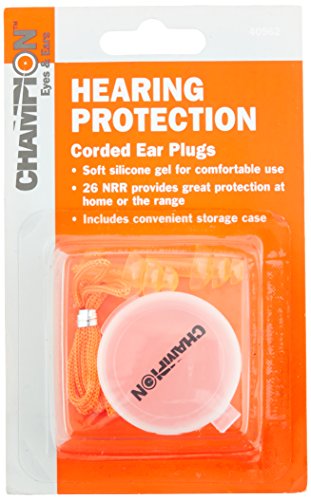 Gel Corded Ear Plugs with Case - Comfortable Hearing Protection