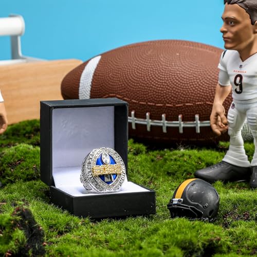 Fantasy Football Champion Ring 2025 with Gift Box - Premium Award