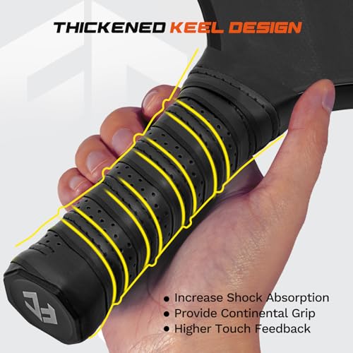 Black Pickleball Paddle Grip Tape 2-Pack - Anti-Slip Overgrip for Enhanced Control