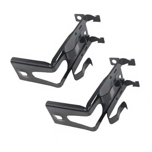 Garage Door Sensor Replacement Bracket Compatible with Chamberlain Liftmaster Garage Door Opener Sensors for 41A5034 Safety Sensor Kit Brackets Black 2Pcs