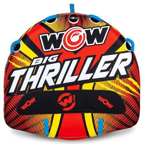 Thriller 2 Towable Deck Tube for Boating - 2 Person Capacity