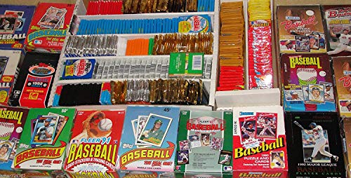 Vintage Baseball Card Packs - 600 Unopened Cards (1986-1994)