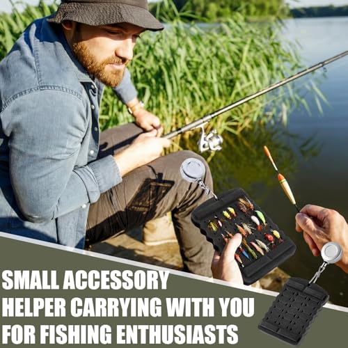 Fly Fishing Foam Patch with Retractable Buckle - 2 Pack, Simple Design