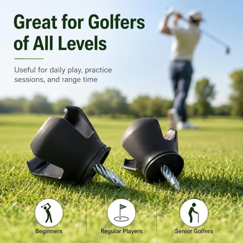 Golf Ball Retriever - 4 Pack Putter End Grabber Picker