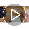 6 in 1 Multitool Pen Set - Yellow, Ruler & Screwdriver