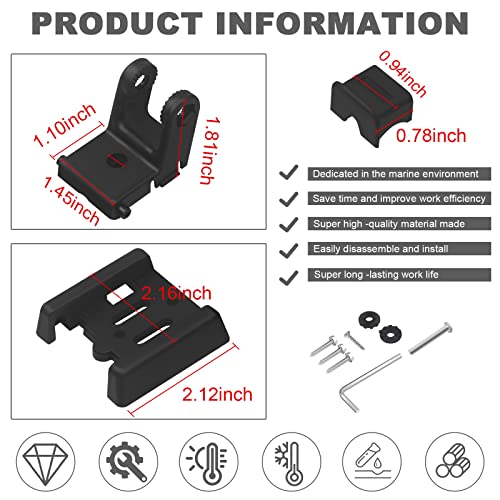 Transducer Bracket for XHS Models - Marine-Grade Mounting Kit