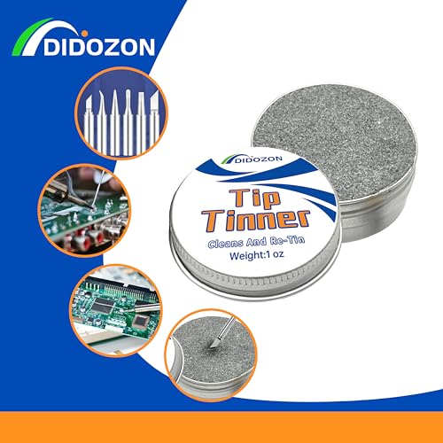 Tip Tinner, Soldering Iron Tip Cleaner and Re-Tinning Solution, 1 pcs, 1 oz