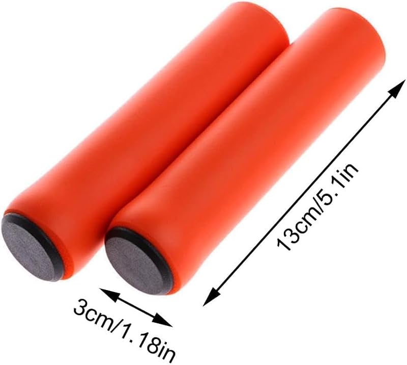 Soft Foam Bike Handlebar Grips - Non-Slip Comfort Design