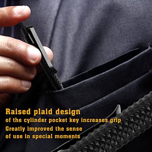 Pocket Handcuff Key - Durable Polymer Clip Key for Standard Cuffs - 2 Pack