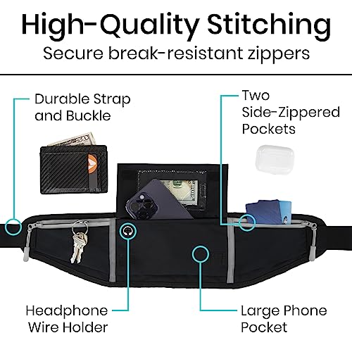 Running Belt Fanny Pack for Jogging - Teal