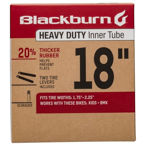 Puncture-Resistant Bicycle Inner Tube - 18" x 1.75-2.25" Schrader Valve