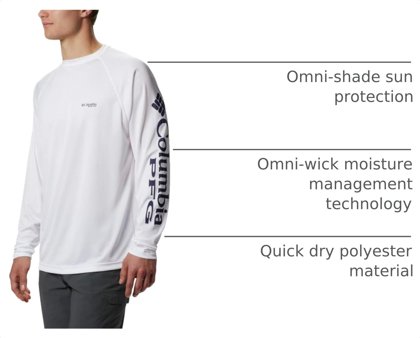 Columbia Men's PFG Terminal Tackle Long Sleeve Fishing Shirt
