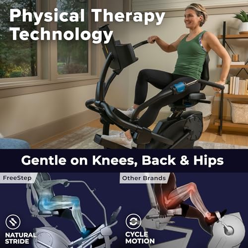 FreeStep Recumbent Cross Trainer - Zero-Impact Exercise Bike LT7