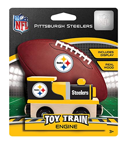 Pittsburgh Steelers Real Wood Toy Train - Age 3+