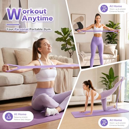 20-Pound Figure-8 Resistance Band for Full-Body Workout & Toning