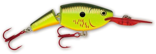 Rapala Jointed Shad Rap 04 Fishing lure (Bleeding Hot Olive, Size- 1.5)