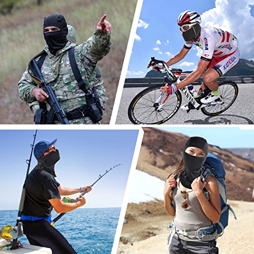 Cooling UV Balaclava Face Mask,Summer Ice Silk for Motorcycle
