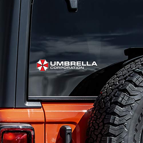 Evil Corporation Vinyl Decal Sticker - 8" x 1" for Car & Wall