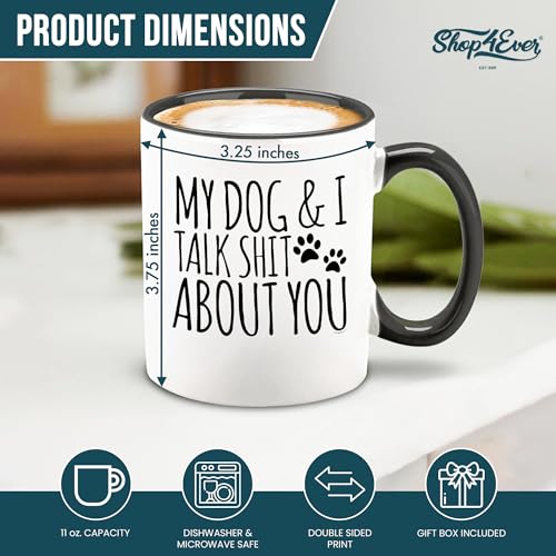 Funny Dog Lover Mug - 11oz Coffee Cup for Dog Moms & Dads, Gift Idea