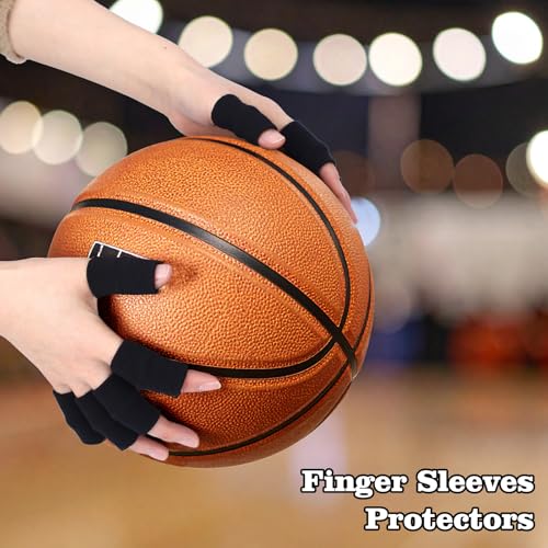 Finger Sleeve Protectors - 10 Pcs Compression Support for Pain Relief