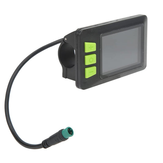Alomejor Electric Scooter Speedometer, Compact Real-time LCD Display Scooter Meter 22.5mm ABS Design for Urban Commuters Short-Distance Travel City Exploration