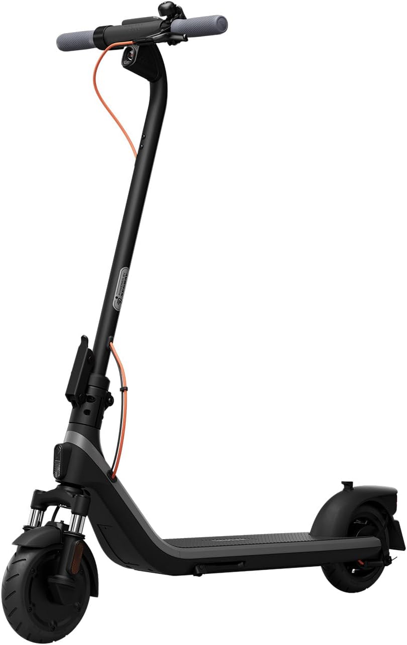 Segway Ninebot E2 Plus Electric Scooter - 15.5–20 MPH, Long Range, Foldable Design, UL Certified