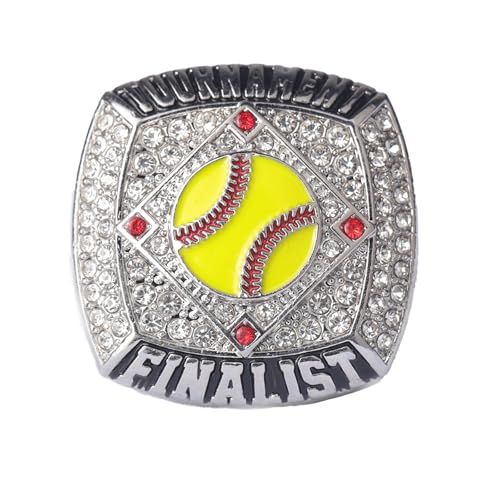 Softball Championship Ring - Finalist Size 9 - 12 Pack