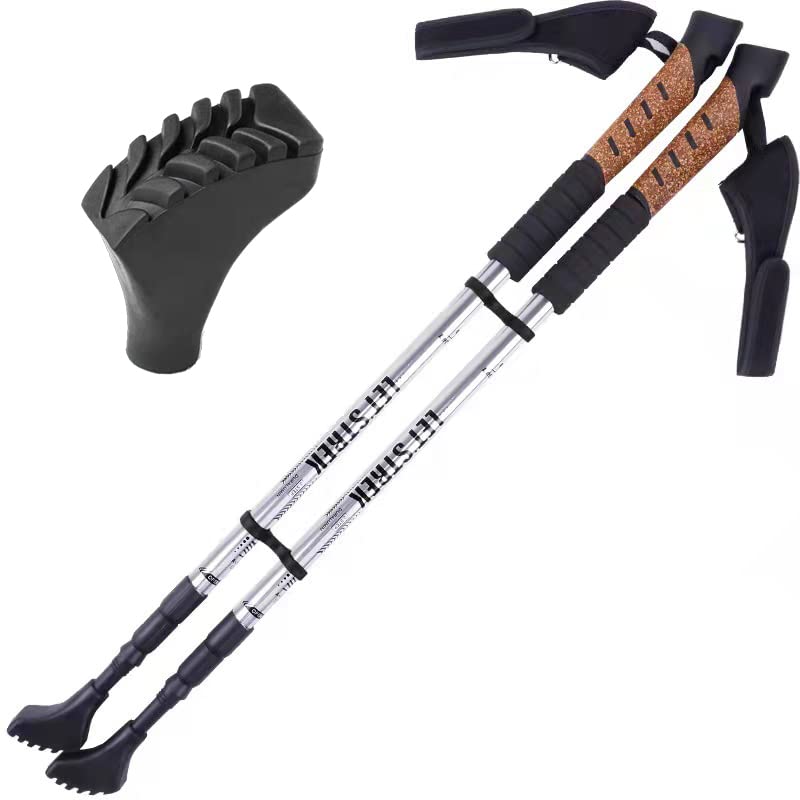 Assorted Trekking Pole Tips - 8-Piece Replacement Set
