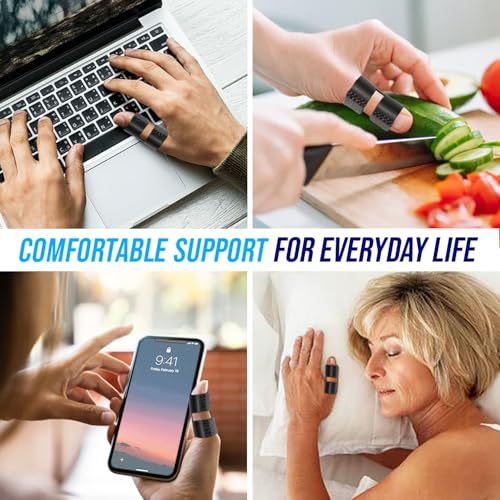 Thumb Splint for Pain Relief - Adjustable Support (2 Pack) - No Ice Packs