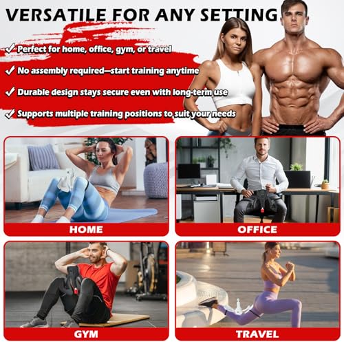 Adjustable Resistance Thigh Trainer - 0-100 lbs for Pelvic Floor & Kegel Exercises