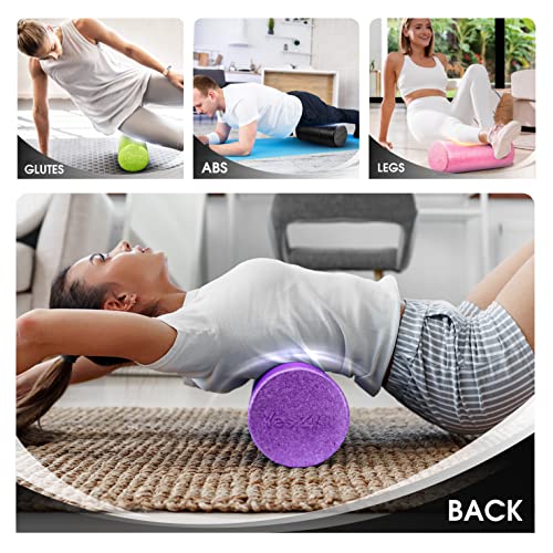 36-Inch High-Density Foam Roller for Full Body Massage & Yoga