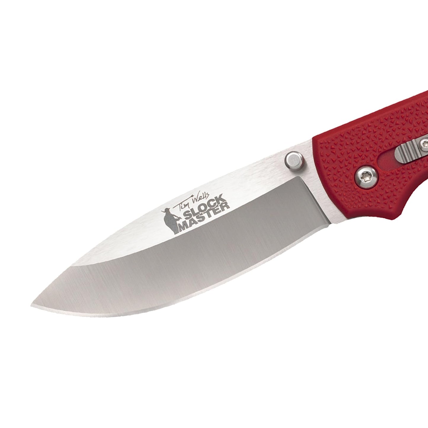 Cold Steel Double Safe Hunter Slock Master 3.5" 8Cr13MoV Drop Point Blade 4.875" GFN Handle Hunting Folding Knife w/Rocker Lock