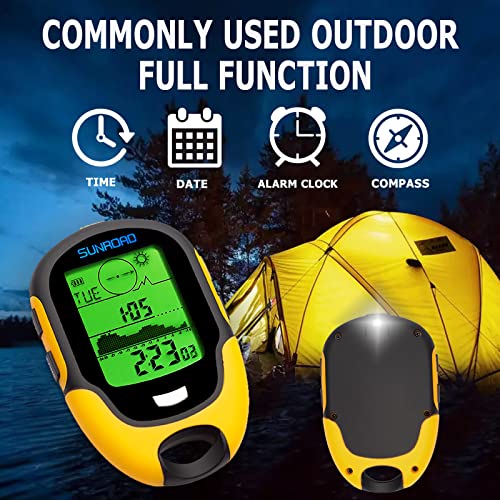 Multi-Function Digital Watch with Altimeter, Compass & Thermometer
