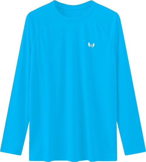 Corna Men's Workout T-Shirts - Lightweight Dry Fit Athletic Shirt with UPF 50+ Sun Protection