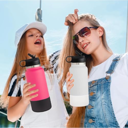 Silicone Boot for Hydro Flask Wide Mouth 32-40oz Water Bottle - Pink