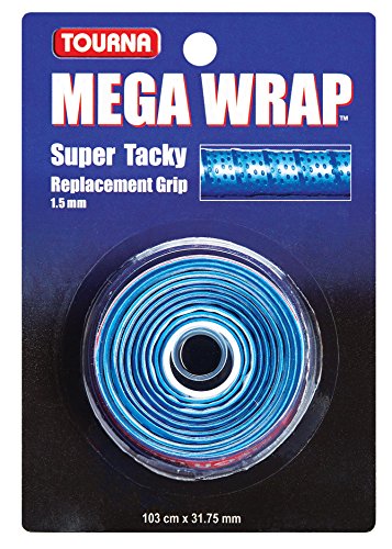 Mega Wrap Tennis Replacement Grip - Blue