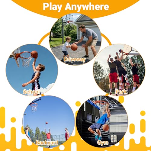 Heavy Duty Basketball Net - Weather Resistant 12-Loop Replacement