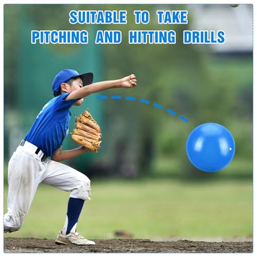 RoundFunny 4 Sets Connection Ball for Baseball 9.8 Inches