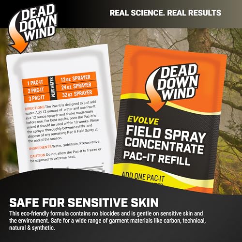 Scent Control Field Spray Refills - Unscented Hunting Spray (3 Pack)