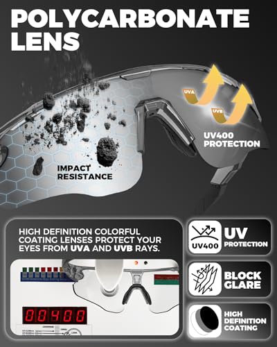 Photochromic Sunglasses for Men & Women - Grey UV Protection