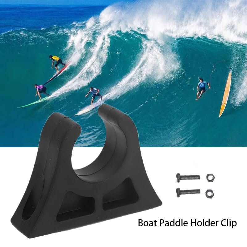 Kayak Paddle Holder Clips - Heavy-Duty Rubber, 2-Pack