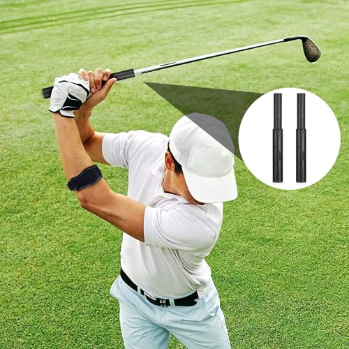 Golf Club Shaft Extender - 2PCS Carbon Fiber 5in Length