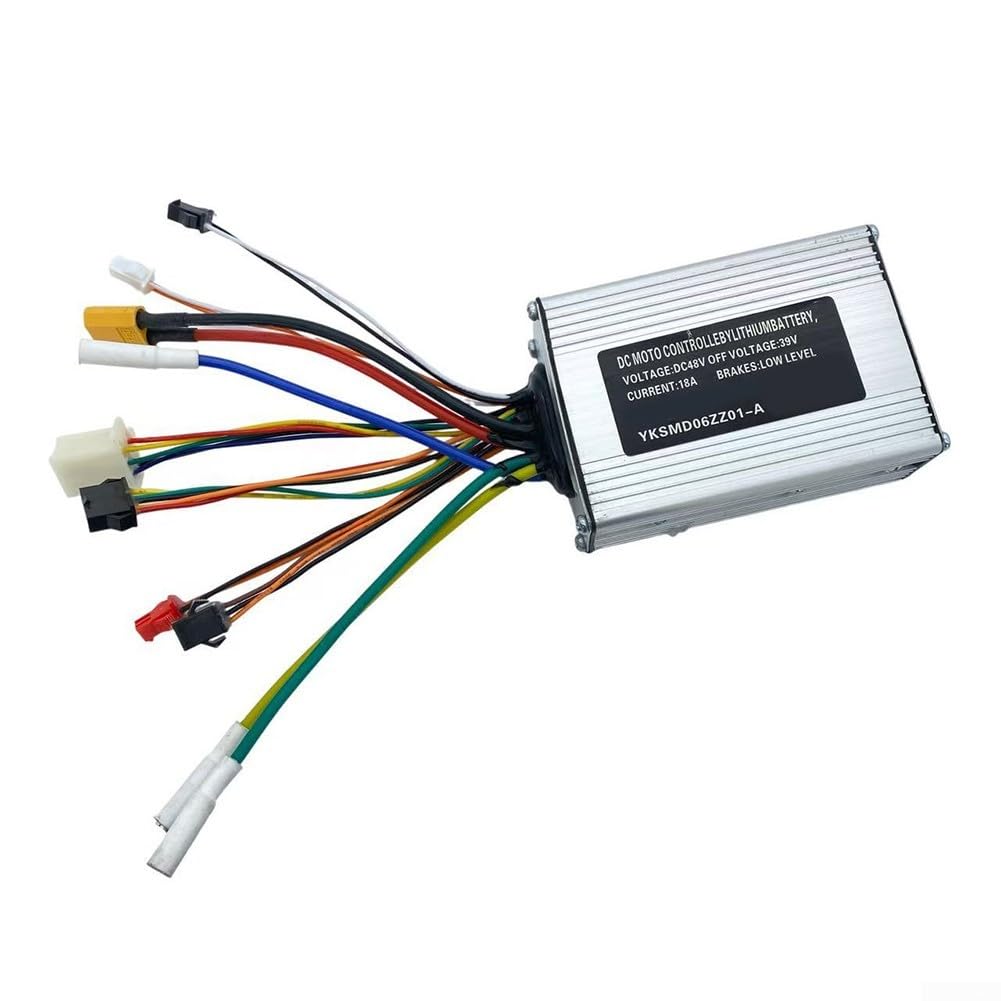 48V 18A Controller For Hitway For H5 Electric Scooter, KickScooter Metal Controller 10 Wire EScooter Repair Parts