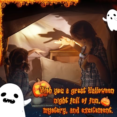 Halloween Mini LED Flashlight - White - 1 Pack