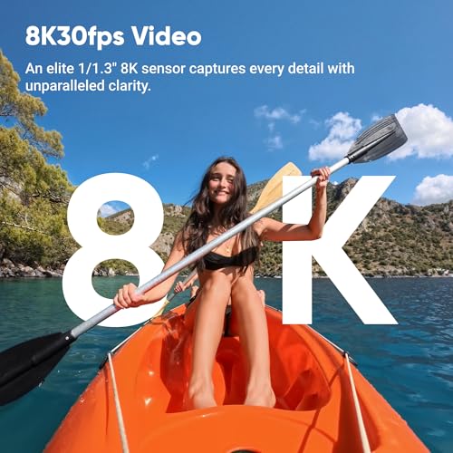 8K Waterproof Action Camera with Dual Battery Bundle - Insta360 Ace Pro 2